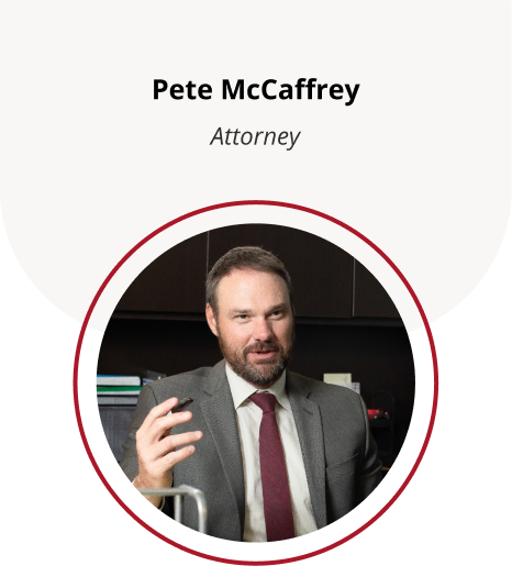 Pete McCaffrey > Born & McCaffrey, Colorado's Dedicated Injury Attorneys